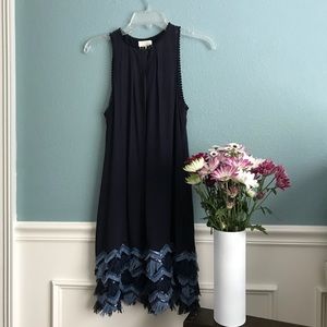 Anthropologie Maeve Shift Dress Flapper Style
